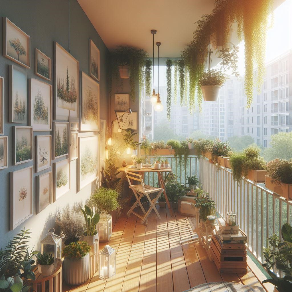 Dekorasi Balkon Rumah - Perabotan yang nyaman